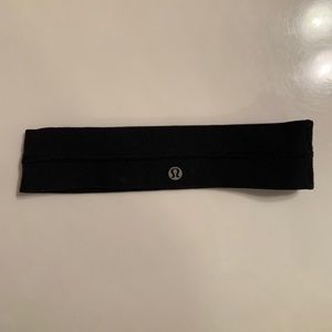 Lulu lemon black headband